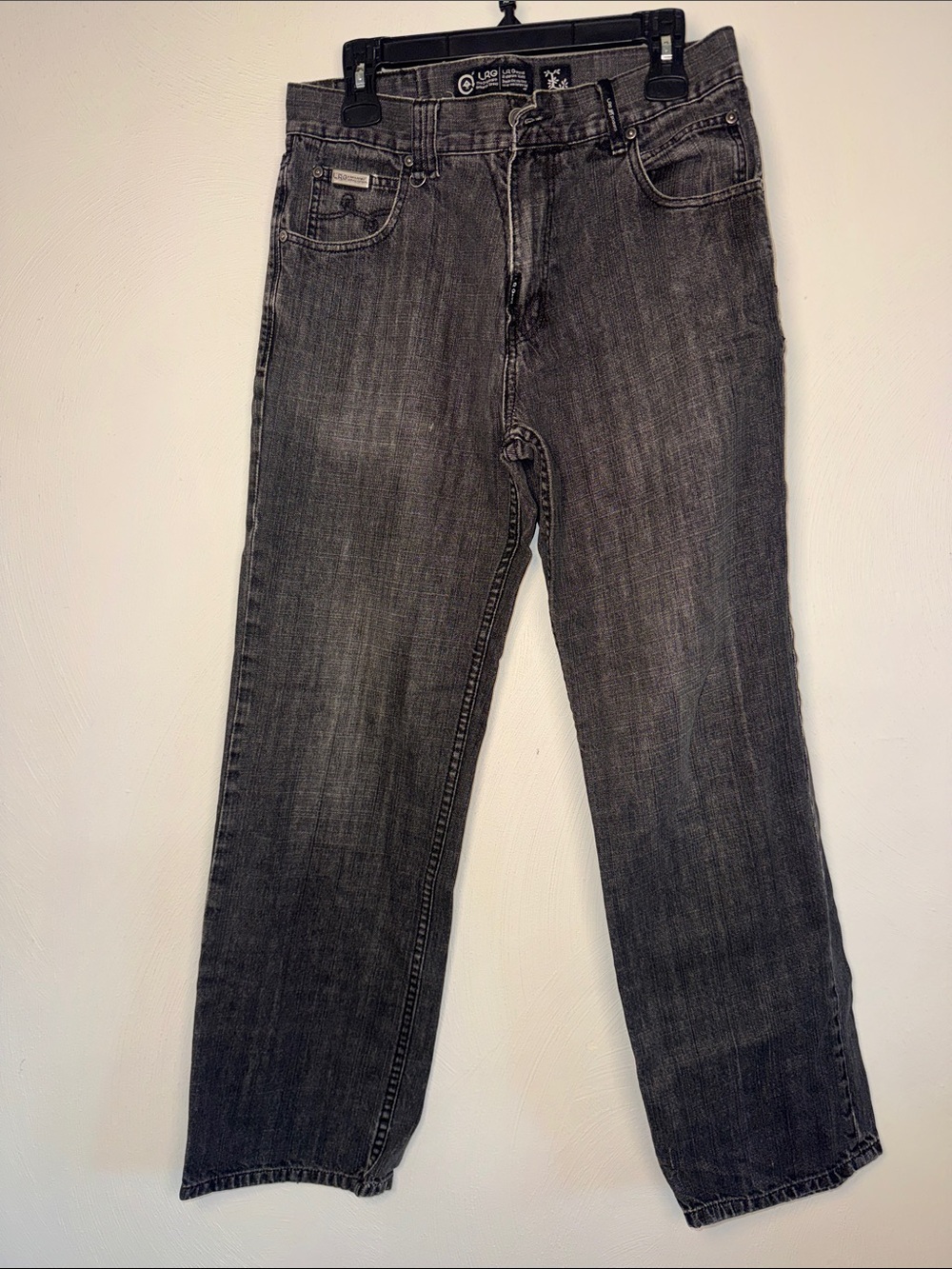 LRG Men's Jeans in Dark Charcoal